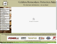 Tablet Screenshot of detectorsales.ca